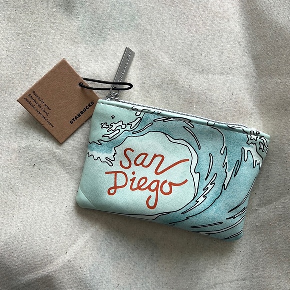 NWT Starbucks San Diego Coin Purse - Picture 1 of 3